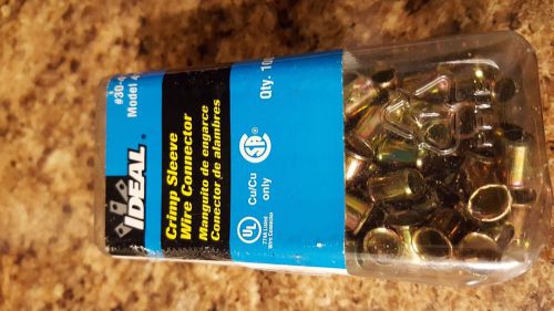 Ideal 30-410 steel crimp connector , box of 100 (NOS)