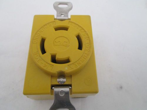 Locking receptacle 30a 125/250 v l14-30r for sale