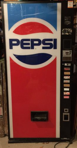 Pepsi pop soda vending machine dixie-narco model dncb 340m/252-8  vintage for sale