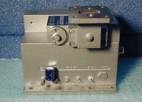 12 GHz PLL brick oscillator, WR-75,  8 dBm output
