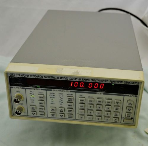 Stanford Research Systems SRS DS345 30MHz Synthesized Function Generator