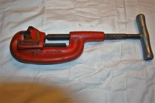 Ridgid No. 2A Heavy Duty Pipe Wrench Cutter 1/8&#034; to 2&#034;