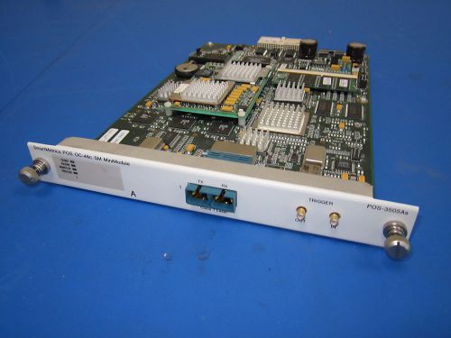 Spirent Netcom SmartMetrics POS OC-48c SM MiniModule POS-3505As + 64MB Memory