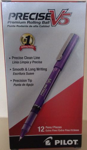 Pilot Precise V5 Purple # 25106 Pens 1. Dozen