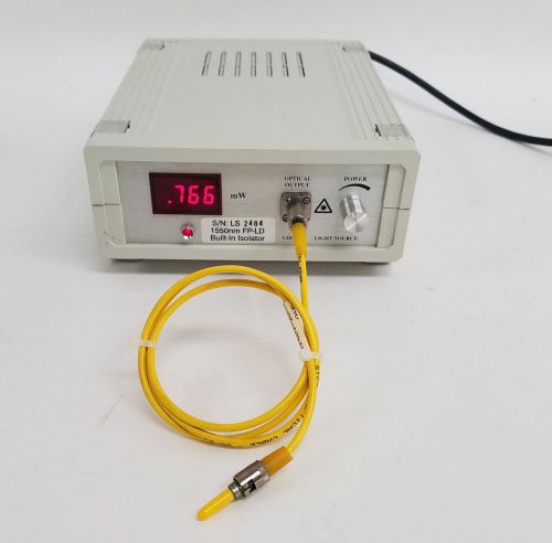 OE Labs FP-LD 1550 nm LDLS-02 Light Source with fiber - Used Working