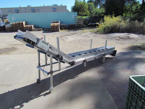 INJECTIN MOLDING CONVEYOR 16 WIDE 60 TALL 164 LONG