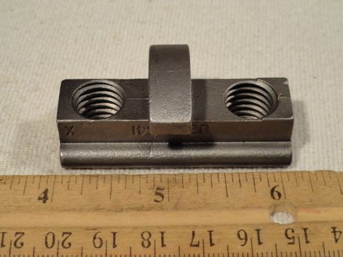 2pc Machinist Hold Down Clamps Straps .540&#034; Slot 7/8&#034; Bottom Width 1/2&#034;-13 Holes