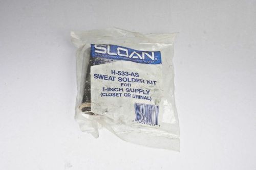 Sloan 3308780 H-533-AS Flush Meter Supply Sweat Solder Kit