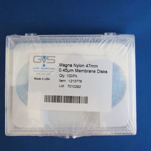 GVS Magna Nylon 47mm 0.45 um Membrane Disks #1213776