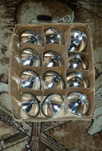 Nos box of 12 4535 ge &amp; phillips par 46 30 watt 6 volt sealed spot lamps for sale