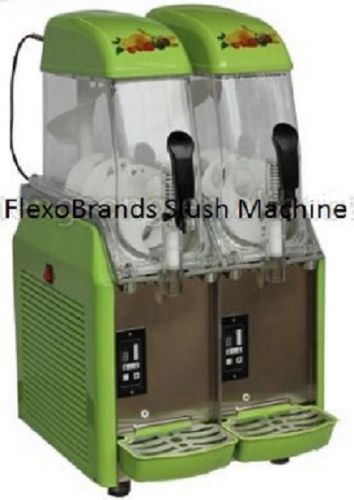 New Dual Bowl Margarita Slush Frozen Drink Machine