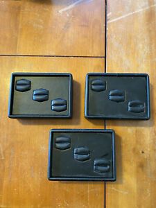 3 Ring Jewelry Store Display Holders