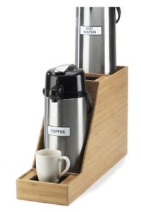 Cal-Mil Bamboo Dual Airpot Display