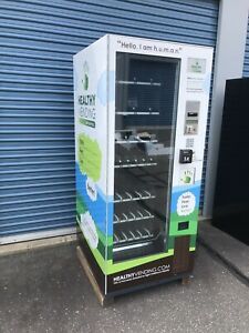 BEAUTIFUL JOFEMAR COMBO REFRIGERATED SNACK/SODA VENDING MACHINE