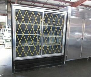 MASTER-BILT WMB-580 SLIDING GLASS DOOR COOLER FLORAL FLOWER MERCHANDISER