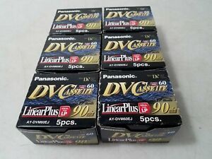 Panasonic 5 Pack DVC Mini Video Cassette Sp60LP90