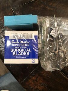 Swann-Morton #25 Surgical Blades, carbon steel, Non-sterile 100ct