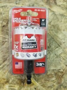 Milwaukee 49-56-9667 2 in. Dozer Bi-Metal Hole Saw w/ 3/8 in. Arbor