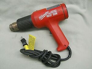 MILWAUKEE 8977 HEAT GUN ***NO TEMPERATURE ADJUSTMENT RING***