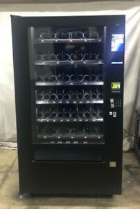 Crane National Revision Door (5wide) Snack Vending Machine W LED &amp; Touch Screen
