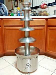 Buffet Enhancements Four-Tier Chocolate Fountain Fondue