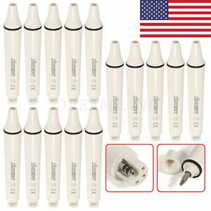 15* USA SANDENT Dental Ultrasonic Piezo Scaler Handpiece Fit EMS SKYSEA TIPS Aq