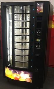 National 432 food vending machine 60DayW $1/5 MDB Refurbished MEI 2512 Validator
