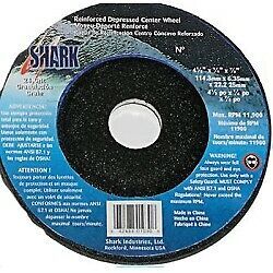 Shark Industries SDP260 5Pk 2&#034;Mini Grind.Wheel 60 Grit