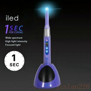 Dental Wireless i LED Curing Light 1 Sec 2300mw/c Purple DU