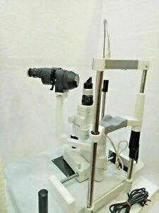 2 Step Slit Lamp Zeiss Type With Accessories Ophthalmology Free Shipping