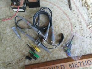 P6100 Oscilloscope Probe DC-100MHz Scope Clip Probe 100MHz  Set Of Two  Yang Xun