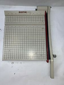 BOSTON PAPER CUTTER, 2612, 12&#034; TRIMMER, HEAVY DUTY, 19-5/8&#034; X 13-3/4&#034; X 3&#034; OAL