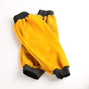 19&#034; Long Cowhide Work Welding Protective Sleeves w/ Elastic Cuff Various New