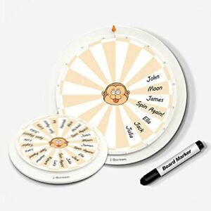 Roulette Spinning Wheel - 12.6&#034; (32 cm) Large Size, Magnetic, Random Picker