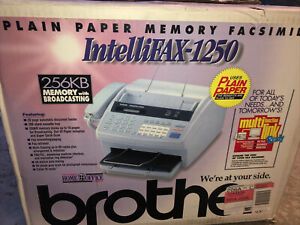 New Open Box Brother Intellifax 1250 All-n-One  Printer Copier Fax Machine