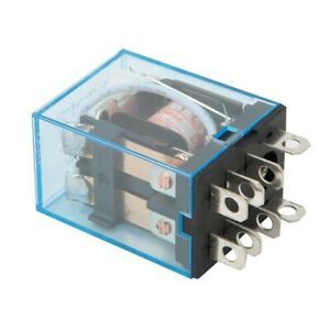 Coil Power Relay LY2NJ+Socket Base 2 ON 2 OFF 5A DPDT LY2NJ Socket Socket Base