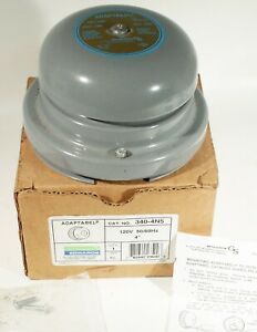 EDWARDS CO 340-4N5 4&#034; ADAPTABEL AC VIBRATING BELL, 115 VOLTS, 60 CYCLES, .062 A