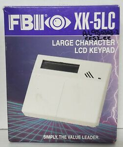 FBII, XK-5LC Honeywell Large Character LCD Keypad New