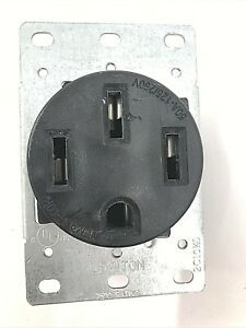 Leviton 50a Flush Mount Power Outlet 50a-125/250v - FAST SHIPPING
