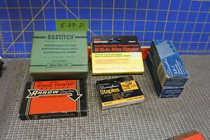 Lot of Misc Staples Swingline Arrow Bostitch and Craftsman