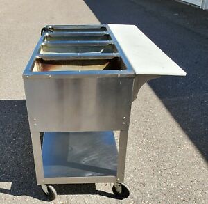 Used 4 Well Electric Steam Table Duke AeroHot E304 Dry Bath NSF Food Hot USA