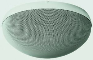 TOA H-2 Speaker, 2-Way, Dome-Shaped, Wall/Ceiling-Mount