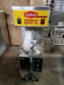 Cecilware LTB--103 Lipton Tea Brewer With Curtis GEM-3 1.5 Gallon Warmer