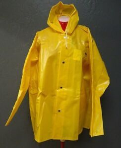 TINGLEY J22107 Rain Jacket with Hood Iron Eagle, Gold, 6XL .T1