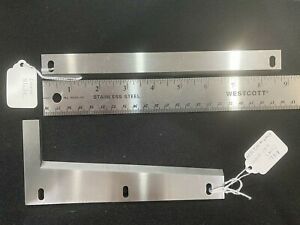 ACE STRIP CUTTER KNIFE SET # WS 470, WS 471 Upper &amp; Lower Knife , Made in USA
