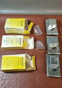 Fusetron Box Cover Unit 2 3/4&#034; Switch Box Type SSW (3) SEE PICTURES