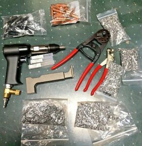 Buck rivet kit tools for aluminum aircraft aviation Airstream trailer repairs