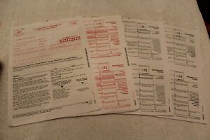 Free Ship! 2013 IRS Tax Form 1099-MISC Laser -3 copies for 40 recipients +1 1096