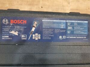 BOSCH Breaker hammer Kit Impact 34 ft/lb Model 11335K With Hard Rolling Case