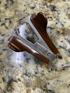Vintage 1980&#039;s USA Staple Remover Brown Good Working Condition FREE S/H